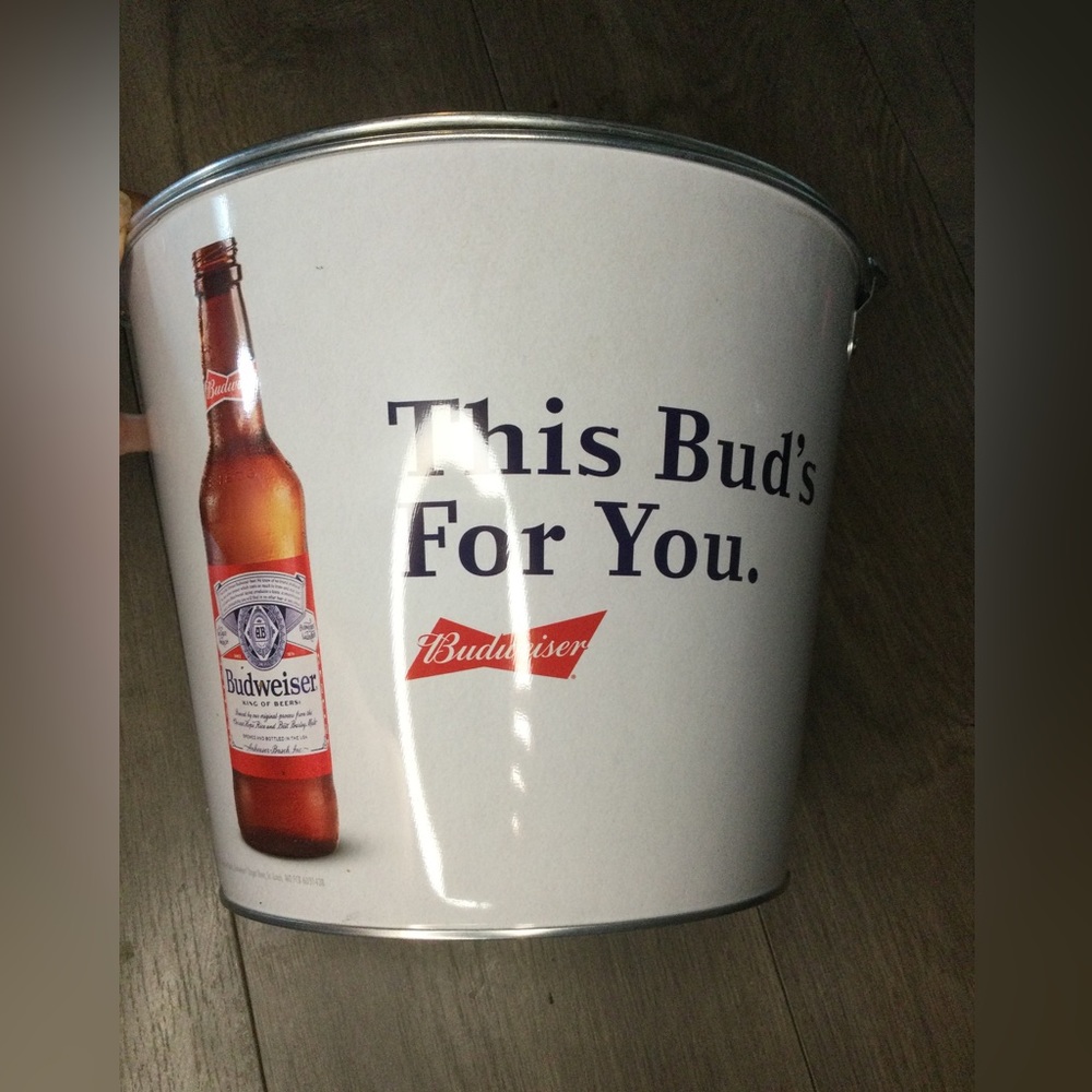 Budweiser Beer Bucket/ Cooler
